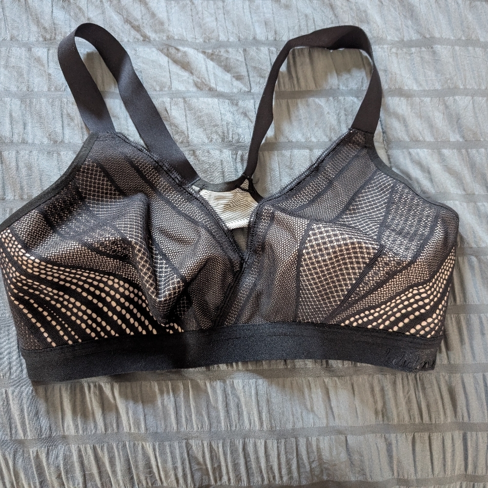 Lululemon Athletica Black Mesh Bralette